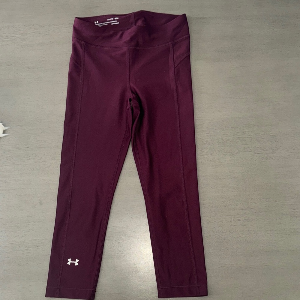 Under Armour Maroon Leggings